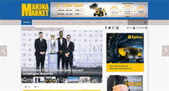 Desktop Screenshot of makina-market.com.tr
